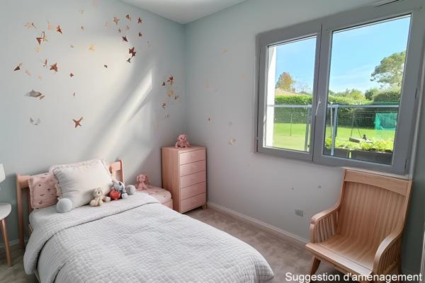 Maison T3 - Plain-pied avec garage