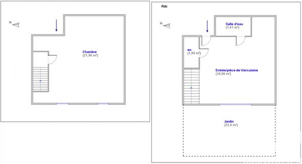 Appartement à vendre 2 pièces 42 m² Les Pavillons-sous-Bois
