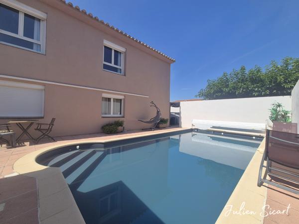 SAINT-FÉLIU-D'AVALL – MAISON 3 FACES – 165 m² HABITABLES – GARAGE – PISCINE