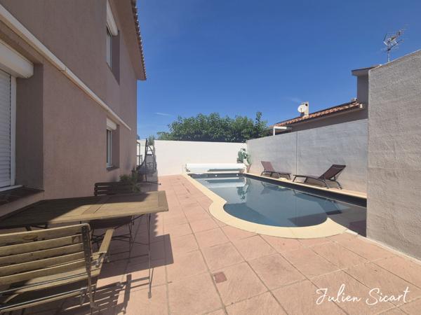 SAINT-FÉLIU-D'AVALL – MAISON 3 FACES – 165 m² HABITABLES – GARAGE – PISCINE