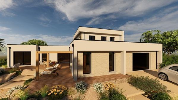 Terrain + Maison à vendre 5 pièces - 155 m²