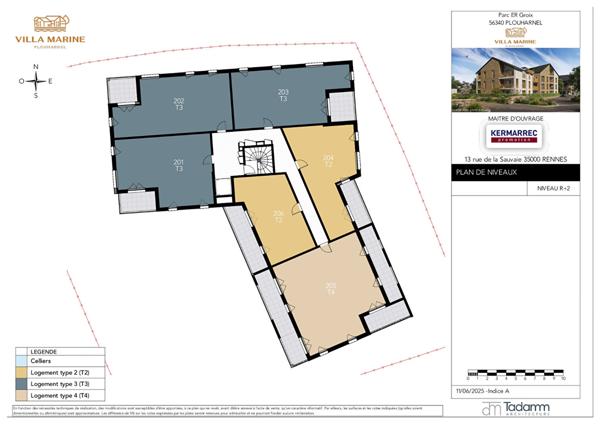 À vendre - 20 appartements du T2 au T4 dans l'hypercentre de PLOUHARNEL