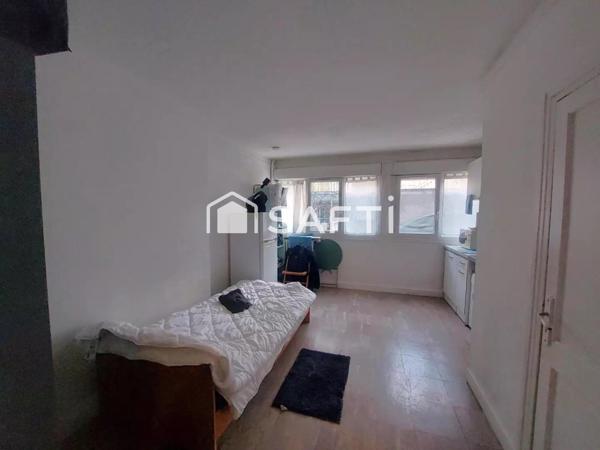 Proche du Métro Mairie de Montrouge - Coeur de Montrouge - Studio vendu loué de 17,21 m2