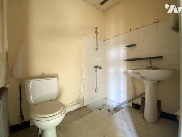 Local professionnel et habitation à rénover 