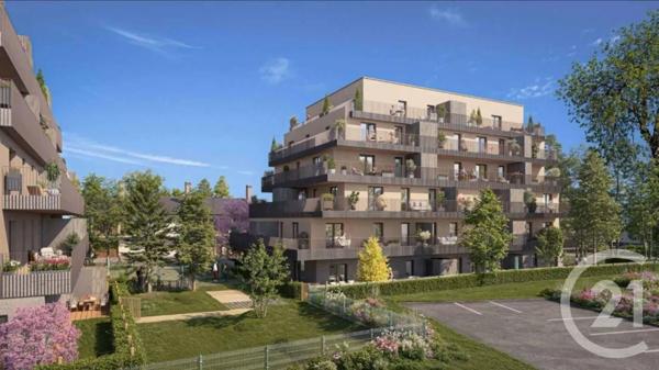 Appartement T2 à vendre  2 pièces - 42,13 m 2   SEYNOD  - 74