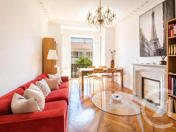 Appartement F3 à vendre  3 pièces - 66,30 m 2   BEAULIEU SUR MER  - 06