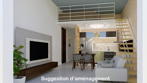 Saint-Raphaël (83700) Saint Raphaël : appartement 2 pièces + une grande mezzanine avec terrasse, garage et place de parking privativ