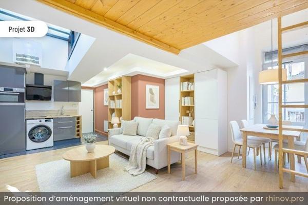 Appartement à vendre |  Lyon 01 |  2 pièces | 33 m²