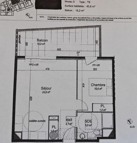 Appartement à FREJUS, 83600 - 2 pièces 45m²