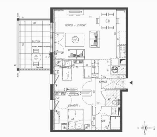 Appartement à vendre 3 pièces 65 m² La Tranche-sur-Mer