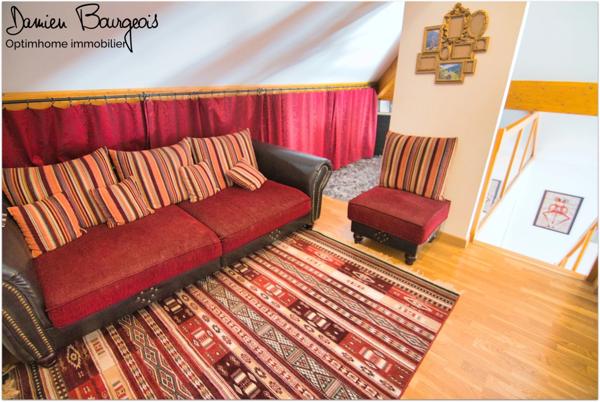 Superbe appartement en attique T6 en duplex de 155 m² avec terrasse panoramique, vue Mont-Blanc, 2 garages fermés et cave