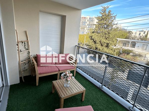 Location Appartement 2 pièces 39.5 m² - 12 AVENUE MERLEAU PONTY Marseille 13013