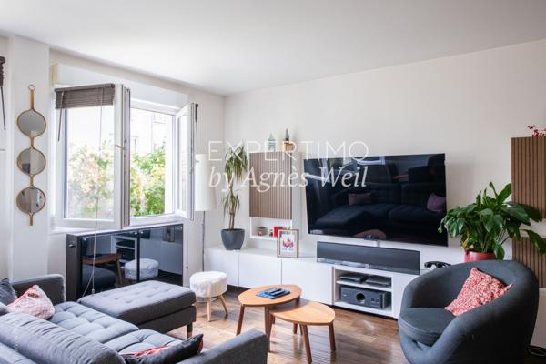 Nanterre (92000) NANTERRE - CENTRE-VILLE - APPARTEMENT FAMILIAL CHALEUREUX AVEC 3 CHAMBRES