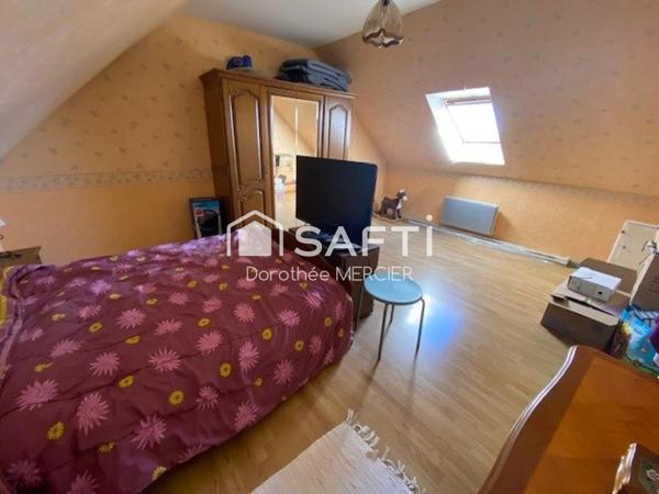 Maison familiale vivable de plain pied.