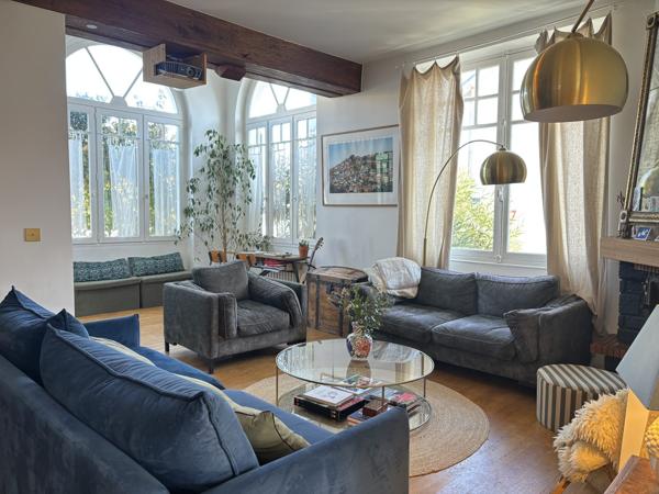 Maison basque de 1940 - La Genette - jardin préau et piscine