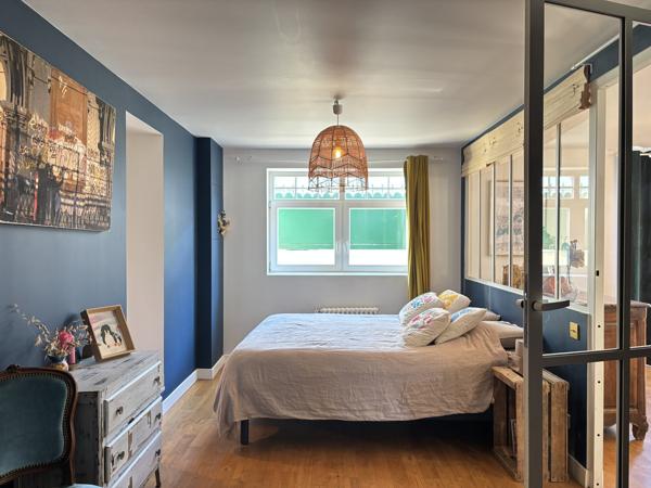 Maison basque de 1940 - La Genette - jardin préau et piscine