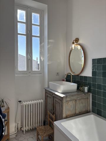 Maison basque de 1940 - La Genette - jardin préau et piscine