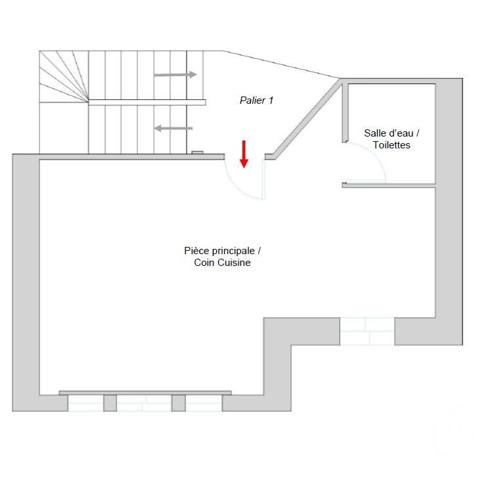 Immeuble à vendre  322,34 m2 MONTREUIL - 93