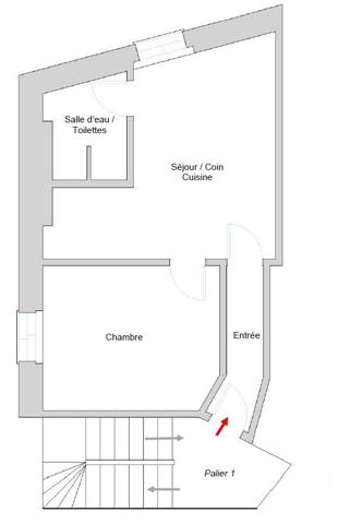 Immeuble à vendre  322,34 m2 MONTREUIL - 93