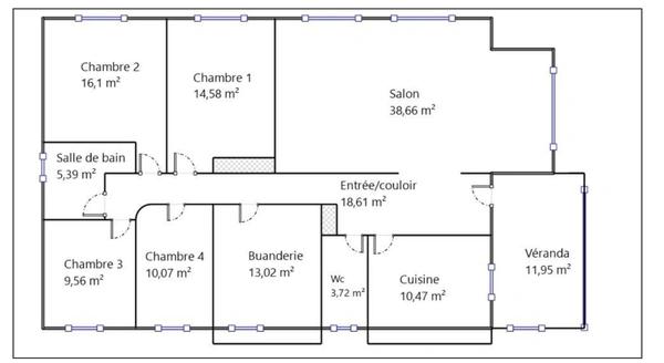 Maison 7p, 142m2, terrasse 35m2, piscine, terrain 740m2, garage, cave