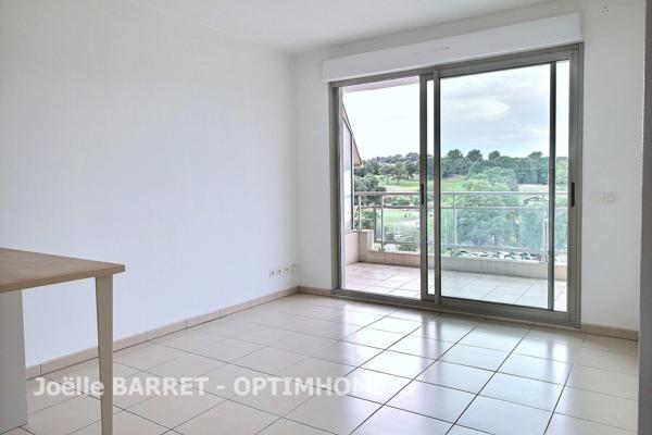 BIOT – EXCLUSIVITE - Appartement 3 Pièces avec vue Golf et Terrasse Sud-Ouest