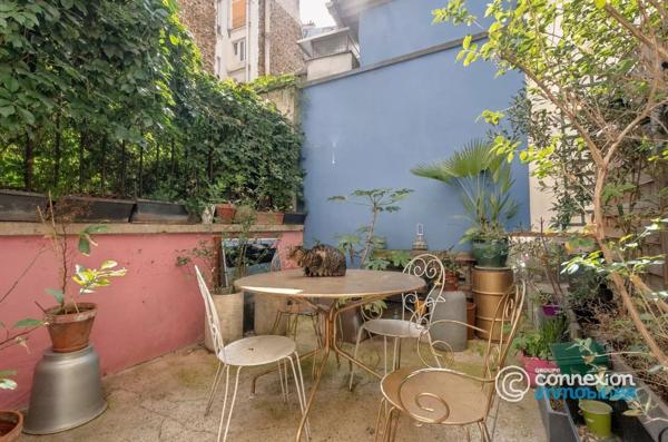 Exclusivité ! 2 PIÈCES AVEC TERRASSE PRIVATIVE – MONTMARTRE