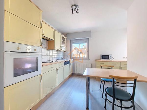 🏡 À vendre – Appartement T3 avec balcon, cave et garage – Hyper-centre de Haguenau