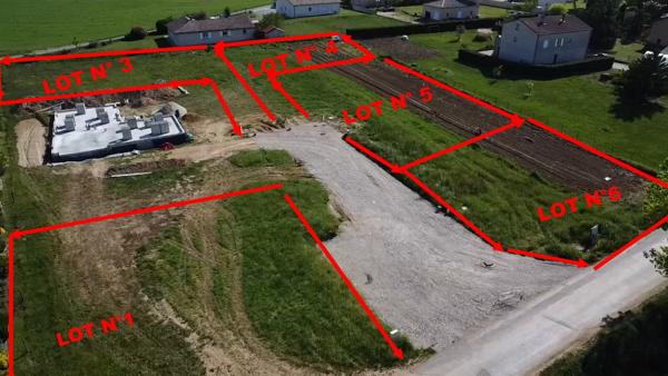 Terrain - 825 m² Exclusivité