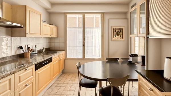 Appartement Type 4 130 m2 de standing avec ascenseur et garage au pied du château et proche de la gare d'Angers