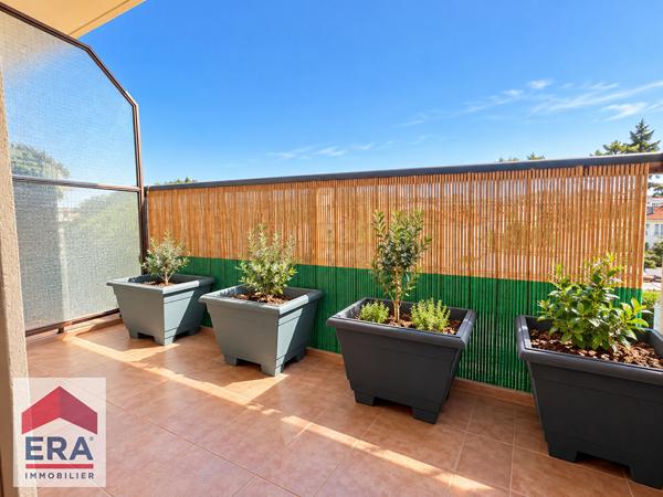A VENDRE APPARTEMENT TYPE 3 MARSEILLE 13014 LE MERLAN BALCON PARKING PRIVE