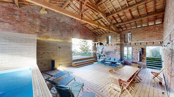 Grande maison avec gîtes et chambres d’hôtes