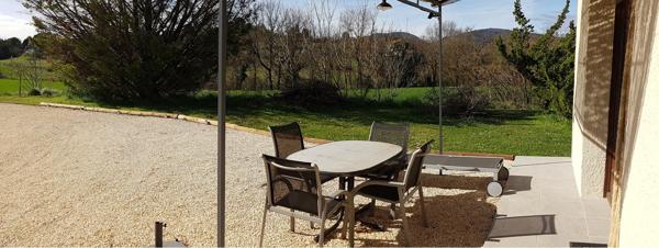 Saint-Ambroix (30500) Grande maison 235 m² ambiance campagne avec vue Cévennes et piscine chauffée