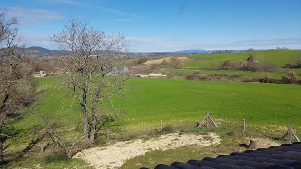 Saint-Ambroix (30500) Grande maison 235 m² ambiance campagne avec vue Cévennes et piscine chauffée