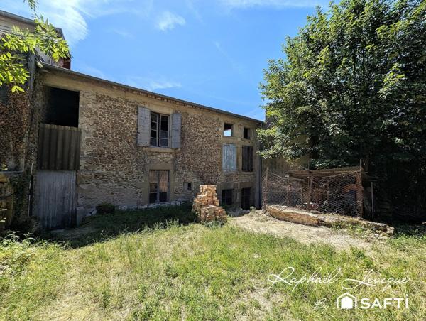 Ensemble immobilier de 2 maisons avec jardins pouvant être découpé