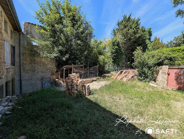 Ensemble immobilier de 2 maisons avec jardins pouvant être découpé
