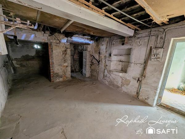 Ensemble immobilier de 2 maisons avec jardins pouvant être découpé