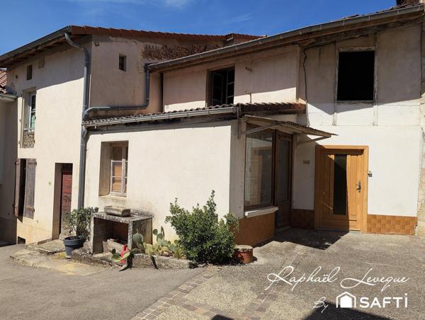 Ensemble immobilier de 2 maisons avec jardins pouvant être découpé