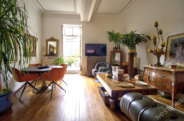 HYPER-CENTRE VILLE D'AGEN : Appartement de charme de 56.69m² avec une chambre et une terrasse de 40m².