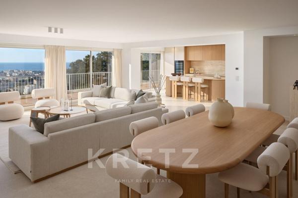 Appartement entièrement rénové avec vue mer panoramique