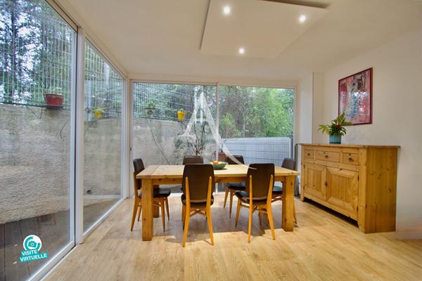 RARE - MONTPELLIER ESTANOVE - DUPLEX T4 CLIMATISÉ - 91 M2 UTILES (77,94 M2 CARREZ) - 2 CHAMBRES - JARDINET - VERANDA- GARAGE - 1 PLACE DE STATIONNEMENT