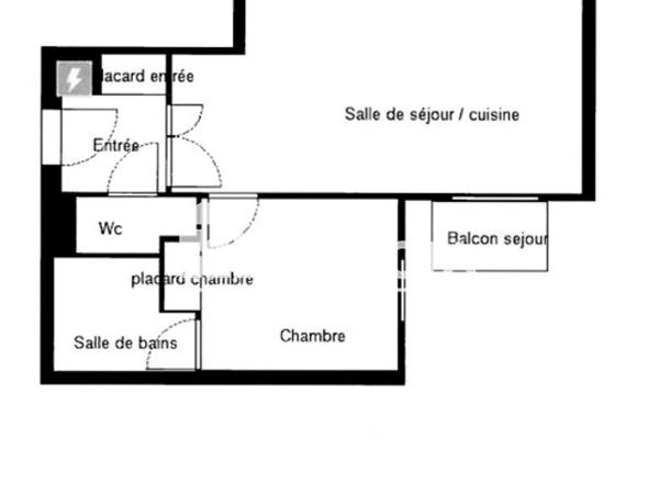 Location Appartement 2 pièces 43.77 m² - RUE L'HOTEL DES POSTES Longjumeau 91160