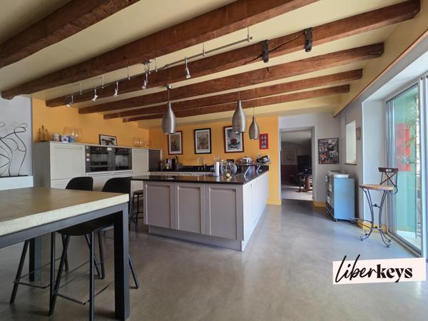Maison 5 chambres - jardin - grange