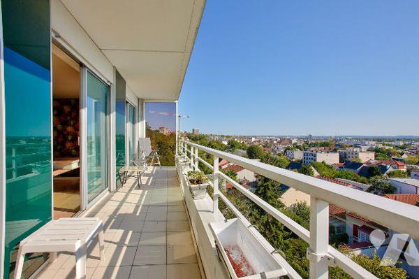 Fontenay-sous-Bois : appartement familial 118 m² avec vue panoramique