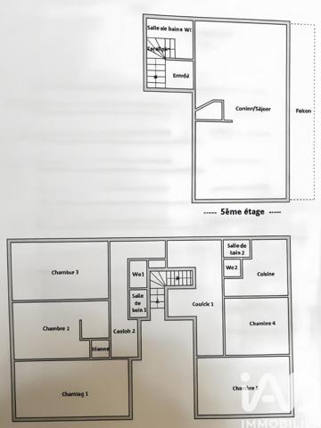Appartement à vendre 7 pièces 143,6 m² Toulouse