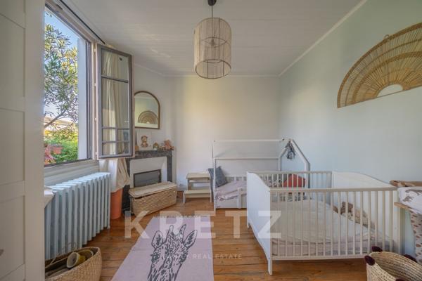 Mérignac, limite Caudéran : Maison 5 chambres avec piscine, entre charme Arcachonnais et esprit Ferr