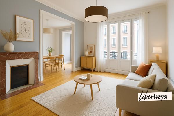 Appartement 4 pièces lumineux de 72 m² – Courbevoie, Bécon