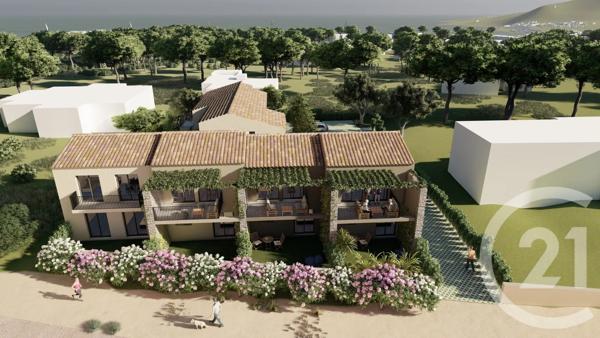 Appartement T3 à vendre  3 pièces - 77,29 m 2   L ILE ROUSSE  - 202