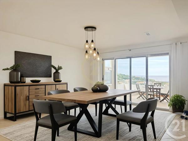 Appartement T3 à vendre  3 pièces - 77,29 m 2   L ILE ROUSSE  - 202