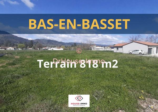Terrain à vendre de 818 m²