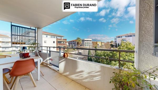 En Exclusivité : Appartement T2 récent avec terrasse et garage sans vis à vis